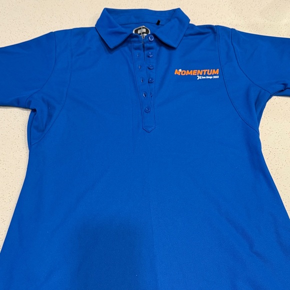OGIO Women's Blue Polo Shirt - Picture 1 of 3